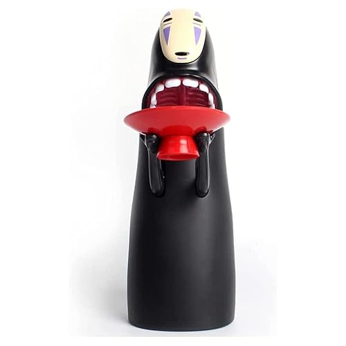 DUTTY Salvadanaio maschio senza volto di cartone animato squisitamente realizzato, con effetti sonori, movimento flessibile e deglutizione automatica delle monete.