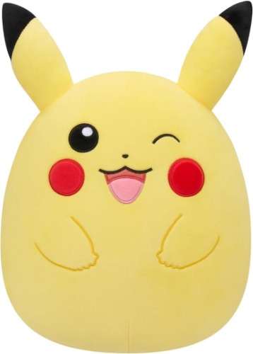POKEMON Squishmallows Pikachu Seria 3, pluszak, 25 cm