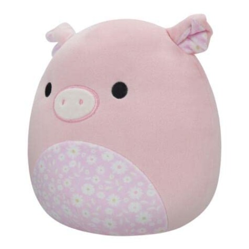 Squishmallows Peter Pig with Floral Tummy, 19 cm