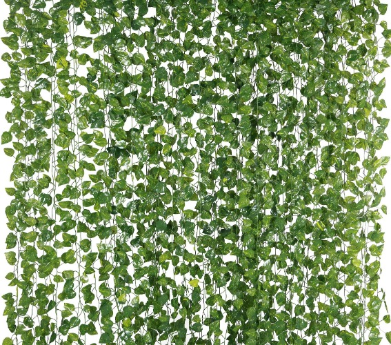 Silk Ivy Vines Decor - 12pk