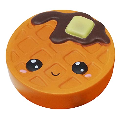 Serenilite Slow Rising Scented Squishy Toy - Cute and Cuddly Toys for Squeezing & Stress Relief - 1 Piece (Waffle) - Waffle