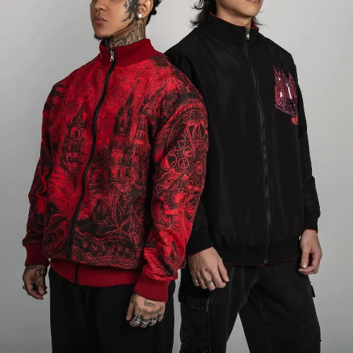 Bloodborne Reversible Bomber Jacket