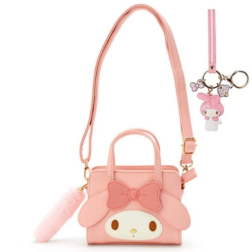 My Melody Bag, Cinnamoroll Bag Cute Cartoon Shoulder Bag Anime Cosplay Doll Handbag - Pink