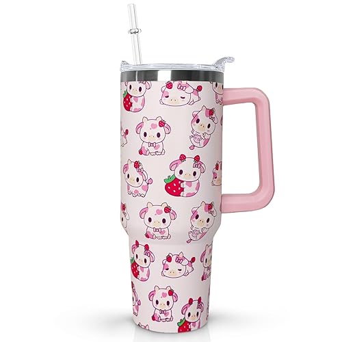 Strawberry Cow Tumbler 
