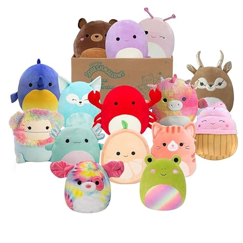 Squishmallows Original 8-Inch Mystery Pack Small-Sized Ultrasoft Plsuh - Styles Will Vary in Surprise Box,1 piece