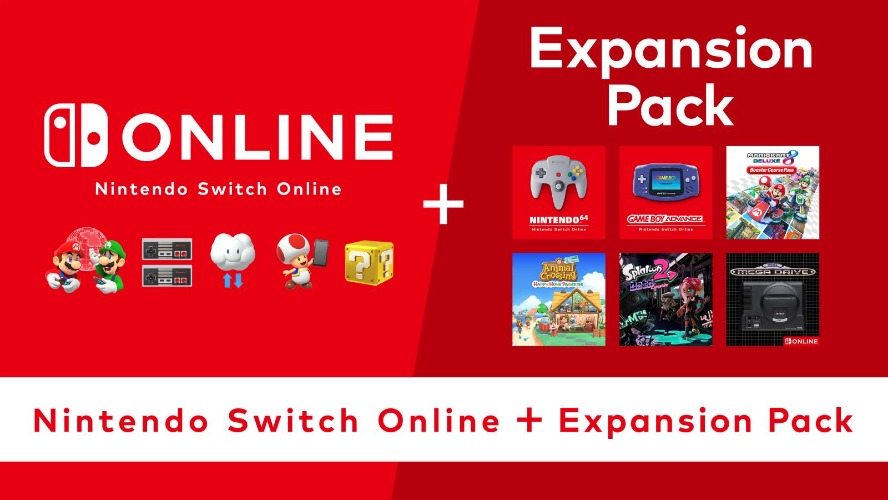 Nintendo Switch Online + Expansion Pack (1 year subscription)