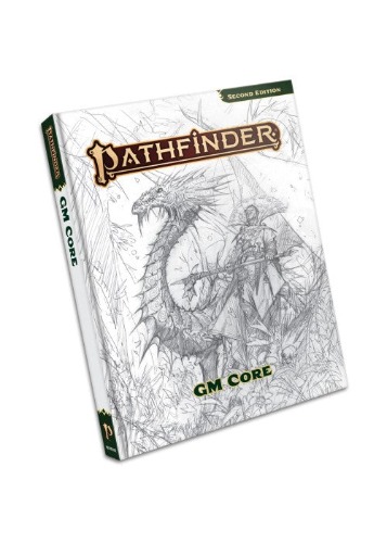 Pathfinder 2nd Edition GM Core - Sketch Cover