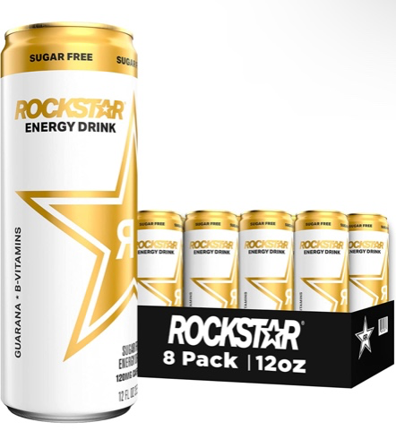 Rockstar Energy Drink, 16oz Cans (12 Pack) (Packaging May Vary) : Grocery & Gourmet Food