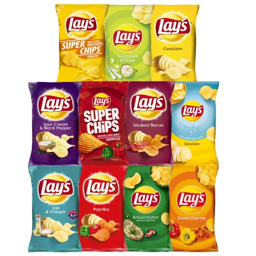 Lays Snack Box – 11 * Lay's Chips - 