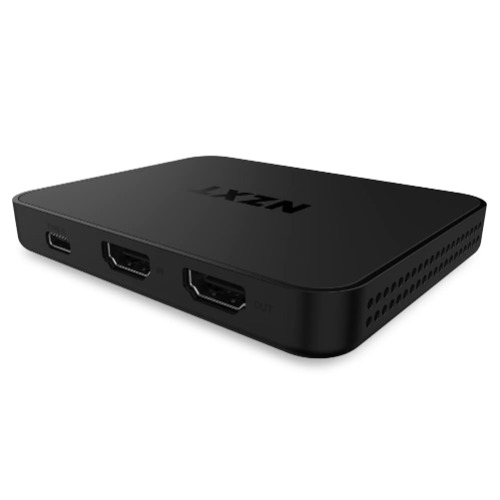 NZXT Signal 4K30 Full HD USB Capture Card - ST-SESC1-WW - 4K60 HDR and 240Hz at Full HD (1080p) - Live Streaming and Gaming - Zero-Lag Passthrough - Open Compatibility
