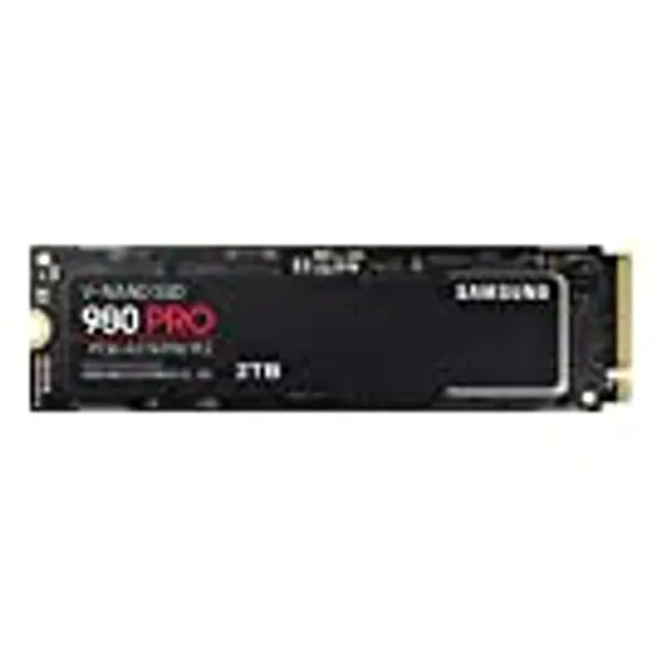 SAMSUNG 980 PRO SSD 2TB PCIe NVMe Gen 4 Gaming M.2 Internal Solid State Drive Memory Card, Maximum Speed, Thermal Control, MZ-V8P2T0B