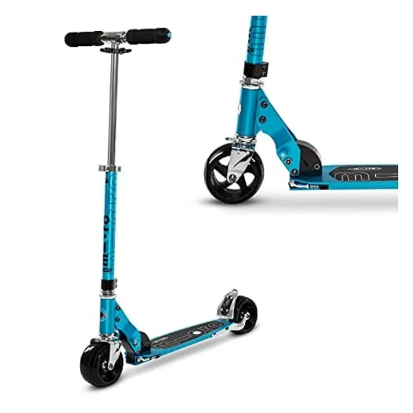
                            Micro Rocket Scooter With Adjustable Handlebar For Age 12 - Blue
                        