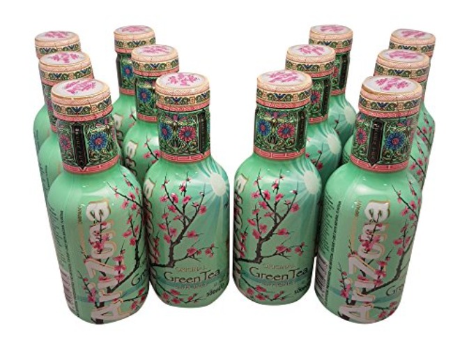 ARIZONA Original Green ICED TEA With Honey 500ml (Pack of 12)