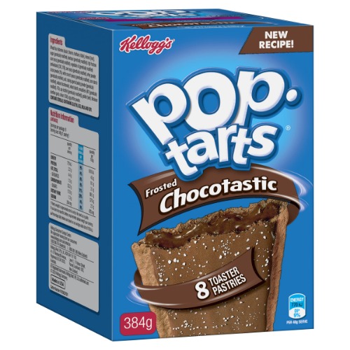 Kellogg's Pop-Tarts Frosted Chocotastic 384g, 8 Count (Pack of 1)