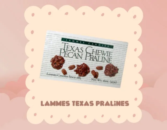 Lammes Texas Chewie Pecan Praline 16oz