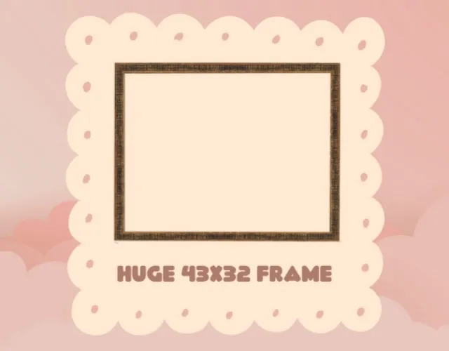 Huge 43x32" Frame