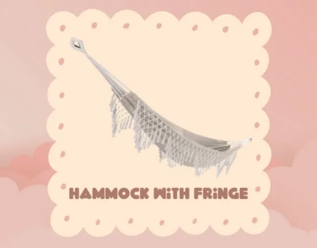 Hammock with Fringe