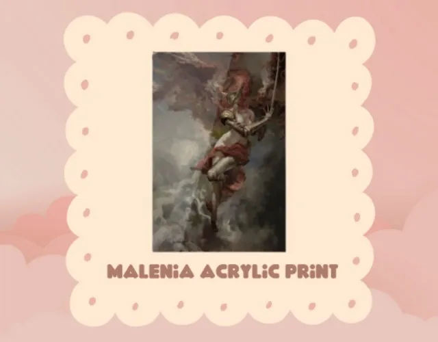 Malenia Acrylic Print, 12x19