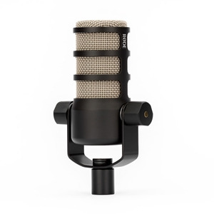 RØDE PodMic, dynaaminen XLR-mikrofoni, musta/hopea - 108,00€