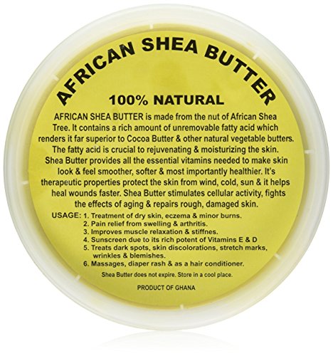 SmellGood African Shea Butter, 32 oz. - 0 Ounce (Pack of 10000) - Yellow