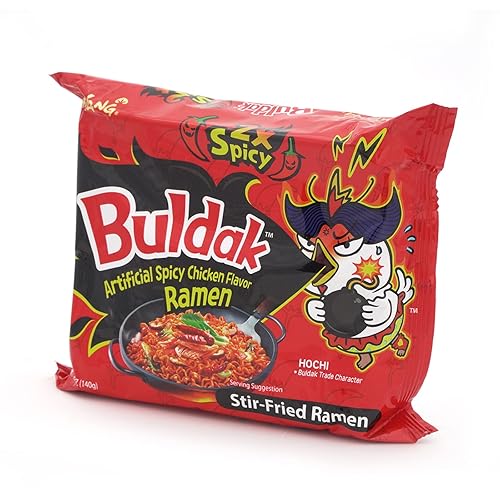 Samyang 2X Spicy Flavor Buldak Ramen Pack of 5 - 2x Spicy - Pack of 5