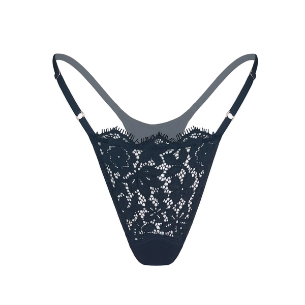 Frisson Micro-G Thong Black - M / Black