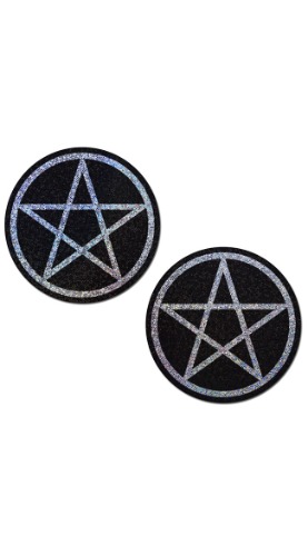 Glittering Pentagram Pasties