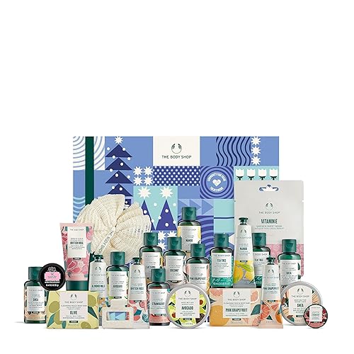 The Body Shop 24-Piece Holiday Beauty Advent Calendar, 24-Piece Holiday Gift Set - Entry