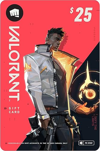 VALORANT $25 Gift Card - PC [Online Game Code] - Online Game Code - 25