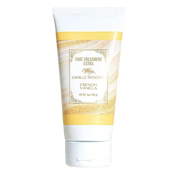 Camille Beckman Glycerine Hand Therapy Cream, French Vanilla, 6 Ounce - French Vanilla - 6 Ounce (Pack of 1)