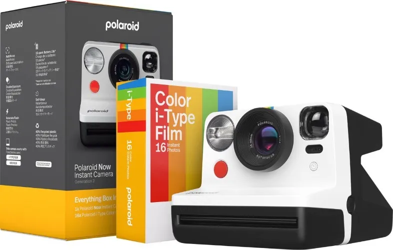 Polaroid - Now Instant Film Camera Bundle 