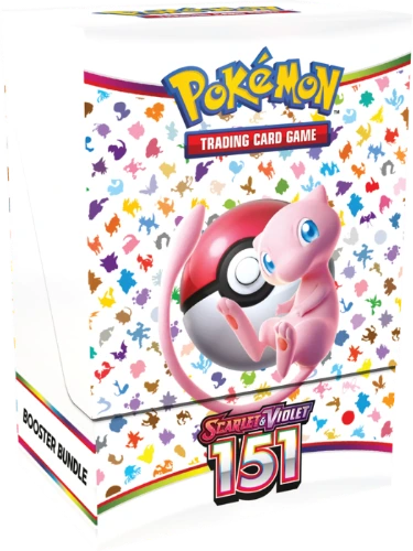 TWO - 151 Booster Bundle with 6 Booster Card Packs