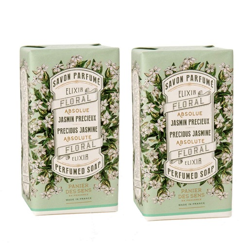 Panier des Sens Vaste Zeep Jasmine - Made in France - 2 x 150g