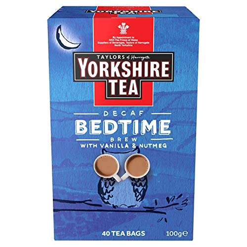 Taylors of Harrogate Yorkshire Tea Bedtime Brew 40 tea bags, 100g - 40 Count (Pack of 1)