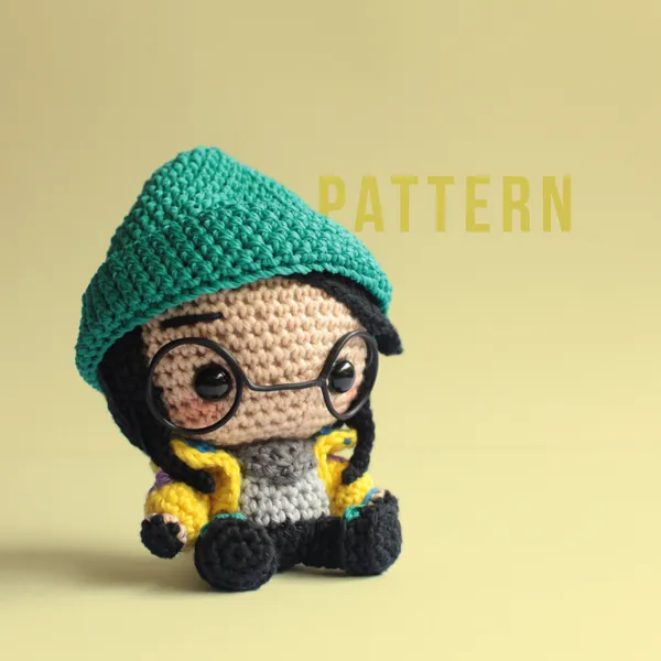 PDF PATTERN | Engineer Agent Amigurumi
