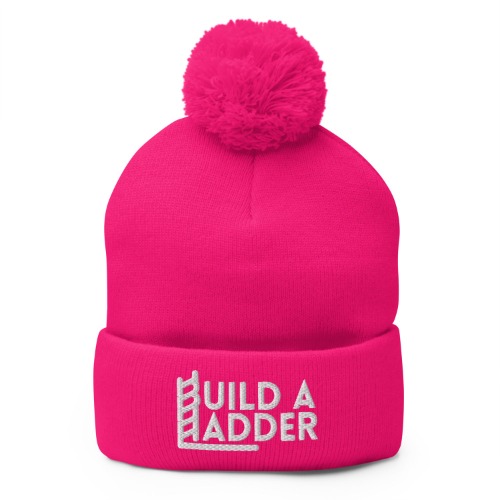 Build A Ladder Pom Pom Beanie — KING KOGI  |  Martina's Shop