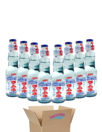 Ramune Japanese Soda, Original, 6.76 Fluid Ounce, Pack of 8 - Original