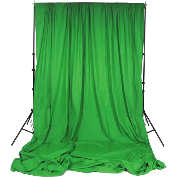 Impact 10 x 24' Background Support Kit (Chroma Green)