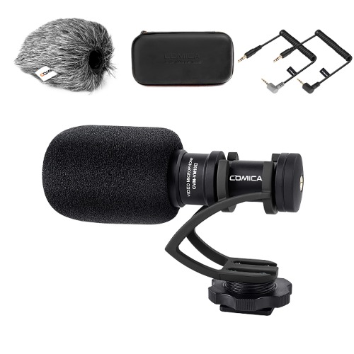 Comica CVM-VM10II Professional Video Microphone with Shock Mount