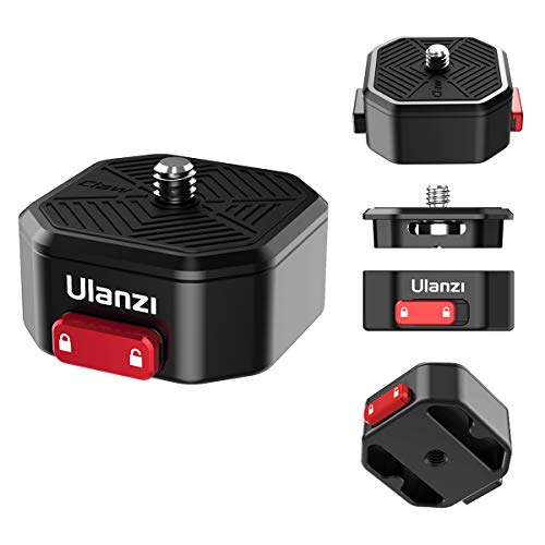 ULANZI Claw Quick Release Plate Tripod QR Camera Mount Adapter