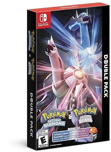 Pokémon Brilliant Diamond & Pokémon Shining Pearl Double Pack - Nintendo Switch - Nintendo Switch - Brilliant Diamond & Shining Pearl