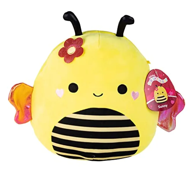 Squishmallows 10" Sunny The Bumble Bee Plush - Official Kellytoy - Collectible Cute Soft & Squishy Bee Stuffed Animal Toy - Gift for Kids, Girls, Boys - 10 Inch