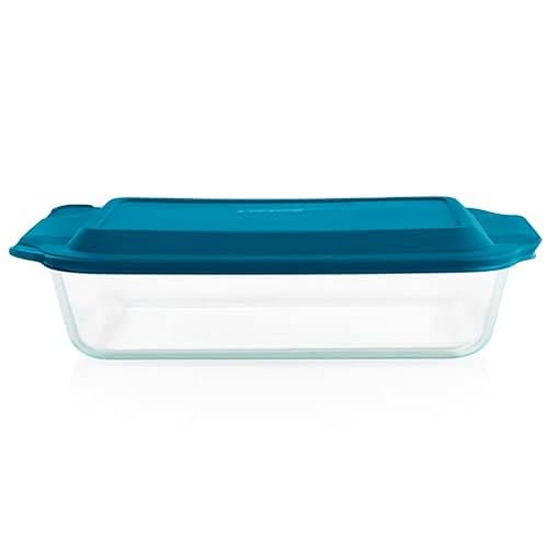 Pyrex Deep 9x13-Inch Glass Baking Dish with Lid