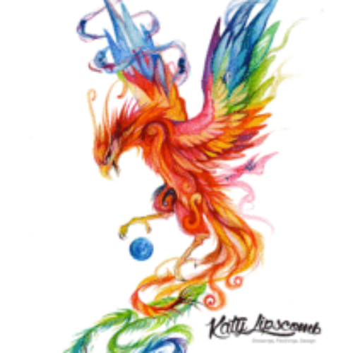Regal Phoenix - Print 11x17
