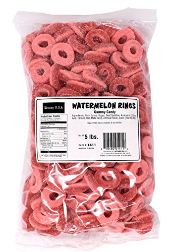 Watermelon%20Rings%20Gummy%20Candy%2C%205%20Lbs