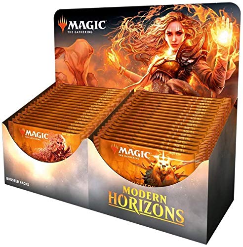 Magic: The Gathering Modern Horizons Booster Box | 36 Booster Packs | Factory Sealed, One Size - 36 Booster Pack - Magic the Gathering