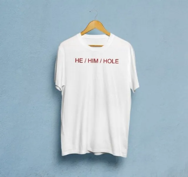 He/ Him/ Hole Unisex Premium T-shirt Women T-shirt Tank Top | Etsy