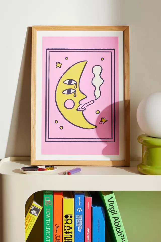 Aley Wild Moon-itude Art Print