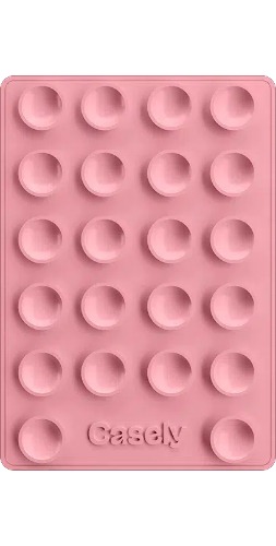 Grippy | Pink Silicone Suction Phone Mount with MagSafe | Default Title