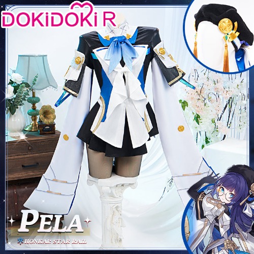 【In Stock】【Size XS-3XL】DokiDoki-R Game Honkai: Star Rail Cosplay Pela Costume | XL